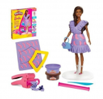Play-doh Barbie moedisainer masside, kleitide ja aksessuaaridega