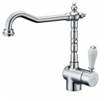 Retro k&ouml;&ouml;gisegisti Blue Water Sycylia, kroom valge portselandetailidega