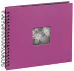 USB pulk Hama fotoalbum Fine Art 36x32/50 10608 Spiralbound Album, roosa