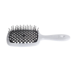 Janeke Superbrush hari juuste kammimiseks, valge-must