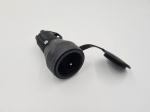 Hermeetiline kummist pikendusjuhe korgiga 16a 250v