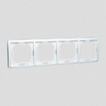 Kontakt Simon Basic 4-mooduliline raam, valge