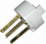 Tareli metallist pistik, lamedad kontaktid, 32a