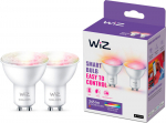 WiZ pirn Smart Lamp, GU10, RGBW, All Colors and Shades of White Light, Wi-Fi, 345 lm, 2tk