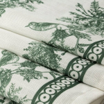 Laudlina CHO SUMMER14 ZIE 40x140 Roheline Pol&uuml;ester Ristk&uuml;likukujuline