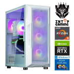 Arvuti INTOP AQUA Ryzen 5 7500X3D 32GB DDR5 1TB SSD M.2 NVME RTX5060Ti 16GB Win11 i3 NEO White