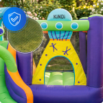 T&auml;ispuhutav laste batuut vee liugm&auml;ega KiNDi DPZ006 v&auml;rviline, Multicolor