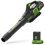 Akutoitega lehepuhur Greenworks GD60ABK4