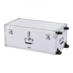 Hoiukirstude komplekt 76.3x39.2x31.2 cm Valge Metall ja Puit