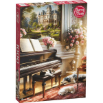 Pusle &bdquo;CherryPazzi Piano Room&ldquo;, 1000 t&uuml;kki, satiinviimistlus