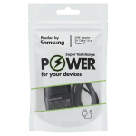 Laadija Samsung 25W USB‑C adapter + 3A kaabel 1,8 m must, kiirlaadimine