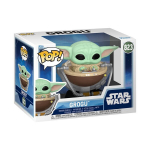 Vin&uuml;&uuml;list kuju Funko Pop Star Wars: Mandalorian ja Grogu Grogu vankris