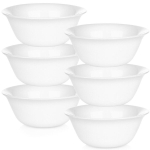 Kausid klaasist valge 300 ml 6 tk 13x13x5 cm Orion