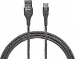 USB kaabli j&auml;lgija TRAKBK47487 USB-A USB-C-le, 1 m, kiirlaadimine ja andmeedastus