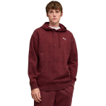 Puma ESS Elevated Relaxed Wash Hoodie meeste kapuutsiga pusa, burgundipunane 688049 96
