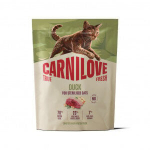 CARNILOVE TRUE FRESH Cat Dry Duck Sterilised kuivtoit t&auml;iskasvanud kassidele 400 g