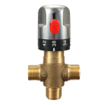Termostaatventiil SONNENH G1/2" (DN15), 35&ndash;45 &deg;C, Vernet sondiga
