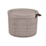 Curver hoiukast kaanega Jute, 2 l, liivakarva, 1 tk.