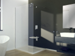 Walk-In du&scaron;isein Besco Aveo Chrome, 140 x 195 cm