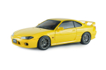 Diecast mudel Solido S1812206 Nissan Silvia S15 Spec-R Aero Lightning Yellow 1999 1/18