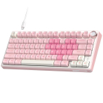 ROYAL KLUDGE R75 Pink Melody, Cream Switch, US