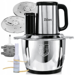 K&ouml;&ouml;giviljade ja liha hakkija, 3 l, 500 W, terasest, Virtuvinis smulkintuvas daržovėms ir mėsai, 3 l, 500 W, plieninis