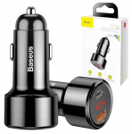 Autolaadija 45W QC4.0 2xUSB, Automobilinis įkroviklis 45W QC4.0 2xUSB