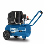 Silent horizontal two-cylinder air compressor Scheppach HC25Si - 24 L - 1100W - 8 bar - 1.5 HP