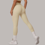 Vivora Slim Fit retuusid, beežid, S