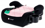 Turvatool, turvatooli t&otilde;stuk (booster) ISOFIX 125&ndash;150 cm, topsihoidja LittleNestPro must roosa Sun Baby