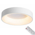 LED laevalgusti plafoon 60cm valge, 60W 5450lm puldiga, 3 v&auml;rvi valikut, modernne ja stiilne disain