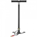 K&auml;sipump, 4-astmeline PCP k&otilde;rgsurve, 28x16x63-106,5 cm, must, roostevaba teras
