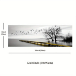 L&otilde;uendipilt, 12x36 colių (30x90 cm) be rėmelių