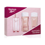 Parf&uuml;&uuml;mikomplekt Reebok Activate Your Senses Floral-Fruity EDT, 3-osaline
