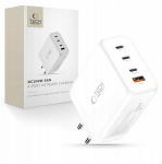 Valge 200 W telefonilaadija 4 USB pesaga