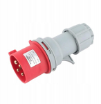 Kolmefaasiline pistik 4p 32a 400v Ip44