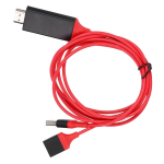 Telefoni HDMI-adapter telerile 1080P, universaalne, 1 tk.