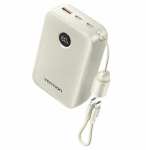 Akupank Vention Powerbank 20000mah, 3 porti, 22,5 W, beež