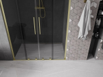 Mexen Velar L Duo l&uuml;kandustega du&scaron;iuks 160 cm, grafiit, kuldne harjatud - 871-160-003-42-55