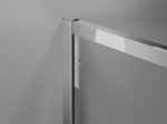 Mexen Exo l&uuml;kandustega du&scaron;inurk 160 x 95 cm, l&auml;bipaistev, kroom - 8151-160-095-01-00