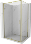 Mexen Exo avatav du&scaron;inurk 100 x 85 cm, l&auml;bipaistev, kuldne - 819-100-085-50-00