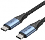 Vention Usb-c 240w 5a 1m must kaabel