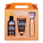 Accentra Men's Collection kinkekomplekt meestele: du&scaron;igeel, 150 ml + aftershave-palsam, 60 ml + pudeliavaja, 1 tk.