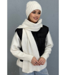 Caskona naiste sall LUNA SCARF*05, valge 2000000155609, Universaalne