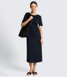Tom Tailor Naiste kleit 1049859*10668, tumesinine 4069403004899