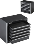 Vevor metallist t&ouml;&ouml;riistakast 5 sahtliga, 218x118x205 mm