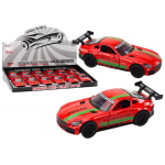 Sportauto auto 1:32 Action Figure Spoiler Metallic Red Sound