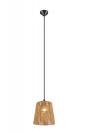 Trio Holm rippvalgusti &Oslash;24cm, E27, must/beež