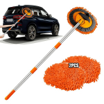 Oranž mikrokiudist auto pesuhari 1 tk.