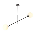 Laelamp LINEAR 2 BLACK/OPAL - Emibig